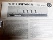R M S Lusitania 1:350 bouwdoos van Entex - 2 - Thumbnail