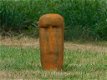 Moai beeld , tuinbeeld - 1 - Thumbnail