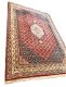 Handgeknoopt Perzisch tapijt Bidjar Oosters vloerkleed klassiek - wol -300x200 cm - rood, blauw - 1 - Thumbnail