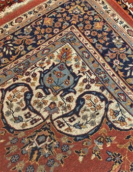 Perzisch tapijt handgeknoopt Tabriz Oosters vloerkleed wol vintage klassiek 300x200 cm - 4