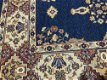 Perzisch tapijt handgeknoopt Ghom Oosters vloerkleed vintage wol / zijde - 287x190 cm - blauw - 4 - Thumbnail