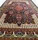 Perzisch tapijt handgeknoopt Ghom Oosters vloerkleed - 290x180 cm – blauw, groen en roodbruin - 0 - Thumbnail