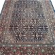 Perzisch tapijt handgeknoopt Herati Oosters vloerkleed wol 240x170 - oranje met groen - 3 - Thumbnail