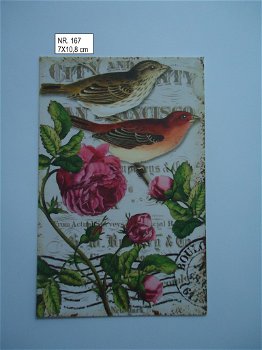 vintage kaartjes serie 13 ) vogels - 1