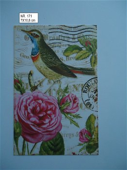 vintage kaartjes serie 13 ) vogels - 4