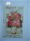 vintage kaartjes serie 14 ) bloemen 3 - 1 - Thumbnail