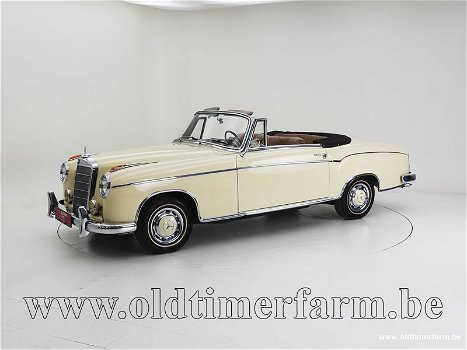 Mercedes-Benz 220SE Ponton Cabriolet '61 CH3848 - 0