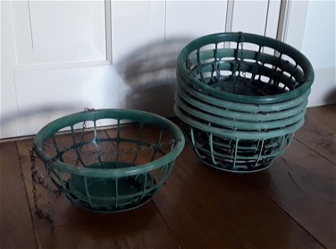 Hanging baskets met geïntegreerde schotel - 0