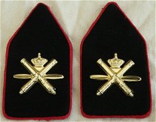 Kraagspiegels / Emblemen DT2000, Korps Luchtdoelartillerie, Koninklijke Landmacht, vanaf 2000.(Nr.3)