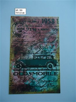 vintage kaartjes serie 16) old timer 2 - 2