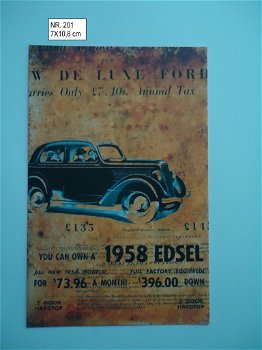 vintage kaartjes serie 16) old timer 2 - 4