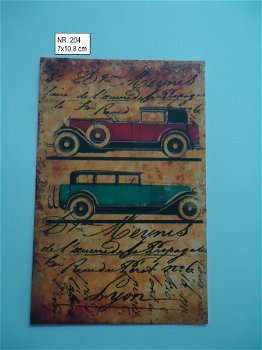 vintage kaartjes serie 16) old timer 2 - 7