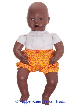 Annabel 46 cm Setje oranje/geel - 2