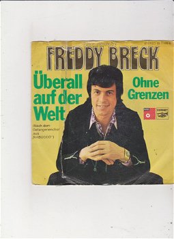 Single Freddy Breck - Überall auf der welt - 0