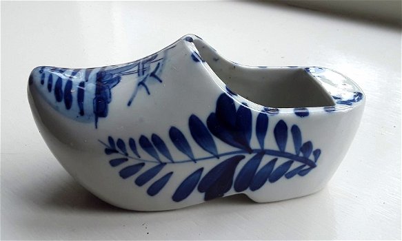 Delfts blauw: klomp - handpaint delfts blue colour - 1