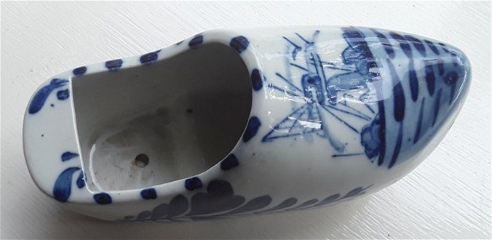 Delfts blauw: klomp - handpaint delfts blue colour - 2