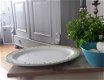 Zomerse serveerschaal met vrolijke bloemetjesrand (pasen) - 4 - Thumbnail