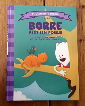 Borre redt een poesje - de gestreepte boekjes - groep 1/2 - 0