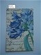 vintage kaartjes serie 18 ) bloemen 4 - 2 - Thumbnail