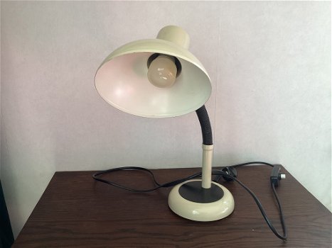 Massive bureaulamp, jaren 70 - 0