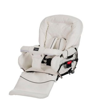 EmmalJunga Mondial De Luxe - Classic White Leatherette Pram Package - 2