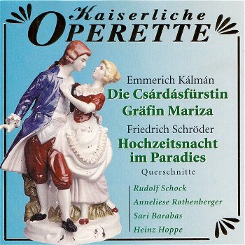 Rudolf Schock - Die Csardasfurstin / Grafin Mariza / Hochzeitsnacht In Paradies - 0