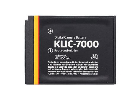 New battery KLIC-7000 800mAh/3.0WH 3.7V for KODAK EasyShare LS753 LS755 LS4330 M590 - 0