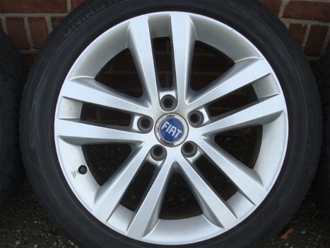 17''Originele Fiat Velgen en Banden Steek 5x110 - 4