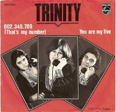 Trinity – 002.345.709 /That's My Number (Vinyl/Single 7 Inch)