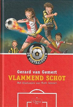 VLAMMEND SCHOT, DE VOETBALGODEN 8 - Gerard van Gemert - 0