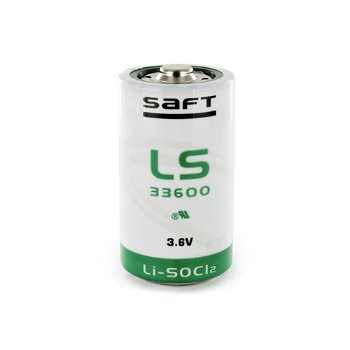 Saft LS33600 3.6V Lithium D batterij - 0