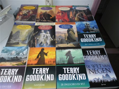 Goodkind, Terry : De wetten van magie (14 delen) paperback's ZGAN - 0