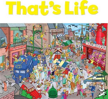 That's Life - Parijs - Puzzel 1000 puzzelstukjes - 1