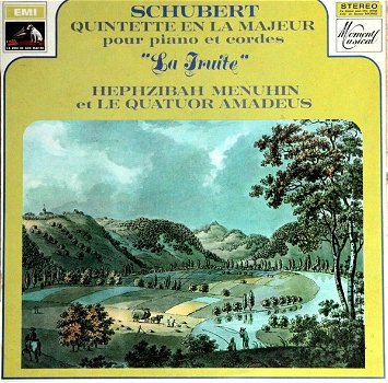 LP - SCHUBERT - Hephzibah Menuhin, piano - 0