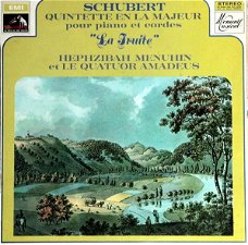 LP - SCHUBERT - Hephzibah Menuhin, piano