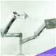 Ergotron® LX Dual Desk Mount Monitor Arm Silver #7 - 5 - Thumbnail