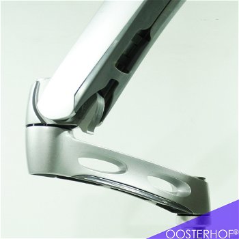 Ergotron® LX Dual Desk Mount Monitor Arm Silver #7 - 6