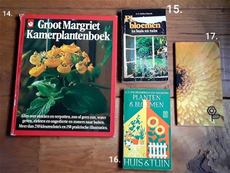 Boeken kamerplanten ( uitzoeken of alle 17 in 1 koop) - 5