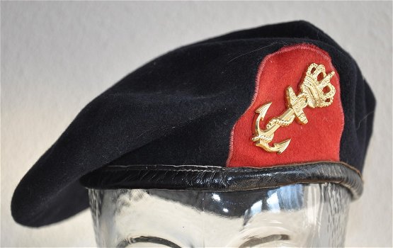 Baret Korps Mariniers goud anker - 0