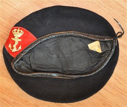 Baret Korps Mariniers goud anker - 1