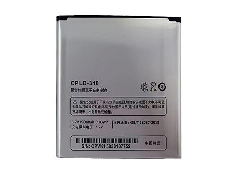 New battery CPLD-340 1900mAh/7.03WH 3.7V for COOLPAD 8702D - 0