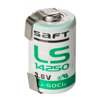 SAFT LS14250 1/2AA 3.6V li-ion batterij - 1
