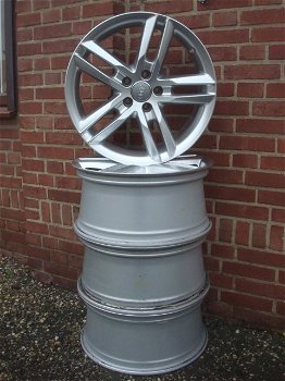 18 Inch Originele Audi A4 S4 8K B8 S-line Velgen 5x112 - 7