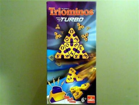 Triominos Turbo | Goliath | Compleet in doos - 0