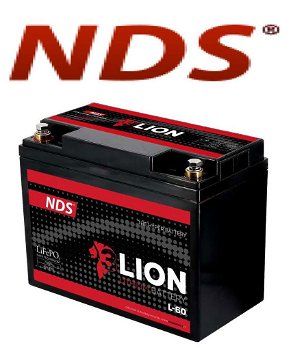 NDS 3LION Lithium Accu 12V-60Ah - 0