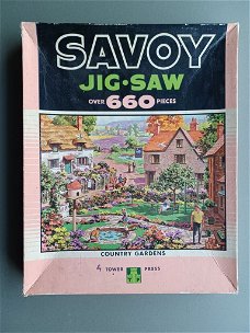 Savoy Jig Saw over 660 pieces Country Gardens