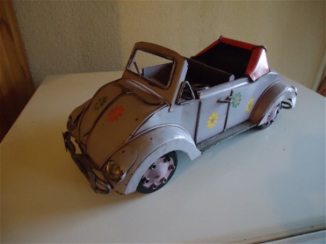 Convertible Cabriolet VW Beetle kever 1963 Handmade 30 cm - 0