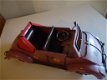 Convertible Cabriolet VW Beetle kever 1963 Handmade 30 cm - 2 - Thumbnail