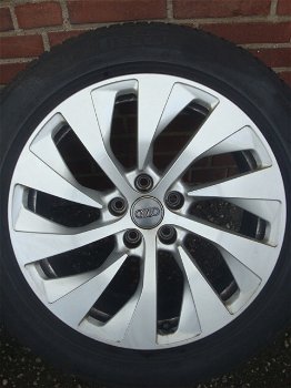 18’’Inch Originele Audi A7 S7 4K Velgen en banden Continental Winter 5x112 - 0