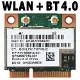 HP ThinClient t620 Wireless N + Bluetooth 4.0 Mini PCIe Card - 0 - Thumbnail